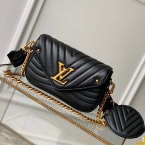 LV New Wave Multi Pochette Black